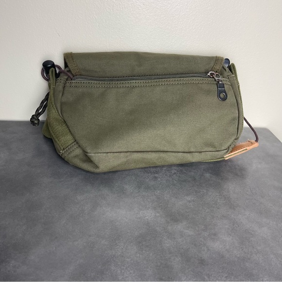 Gootium canvas shoulder bag in olive green - Picture 5 of 5